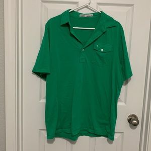 Green size large polo